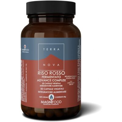 Terra Nova Riso di Lievito Rosso, CoQ10 & Complesso di Bergamotto - 50 Capsule Terra Nova Riso di Lievito Rosso, CoQ10 & Complesso di Bergamotto - 50 Capsule