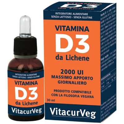Pharmalife Research Srl Vitamina D3 Lichene Supporto - Integratore Alimentare Pharmalife Research Srl Vitamina D3 Lichene Supporto - Integratore Alimentare