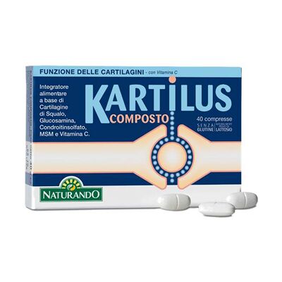 Naturando Kartilus Composto Integratore per Articolazioni - 40 Compresse Naturando Kartilus Composto Integratore per Articolazioni - 40 Compresse