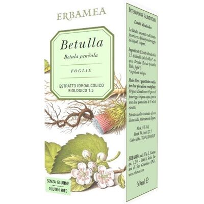 ERBAMEA Srl BETULLA EI 50ML ERBAMEA Srl BETULLA EI 50ML