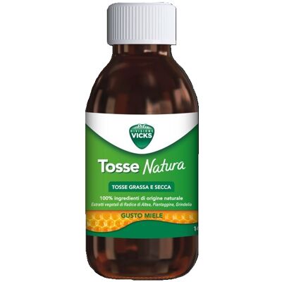 PROCTER & GAMBLE SRL VICKS Tosse Natura Grassa e Secca Gusto Miele, 140 ml PROCTER & GAMBLE SRL VICKS Tosse Natura Grassa e Secca Gusto Miele, 140 ml