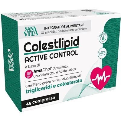 PALADIN PHARMA SpA Sanavita Colestlipid Active Control, 45 Compresse PALADIN PHARMA SpA Sanavita Colestlipid Active Control, 45 Compresse