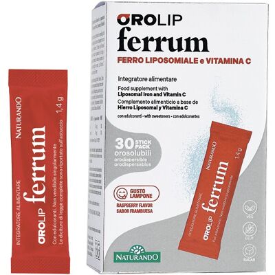 NATURANDO Srl Orolip Ferrum 30stick Pack NATURANDO Srl Orolip Ferrum 30stick Pack