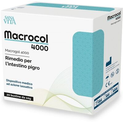 PALADIN PHARMA SpA Sanavita Macrocol 4000 20bust PALADIN PHARMA SpA Sanavita Macrocol 4000 20bust