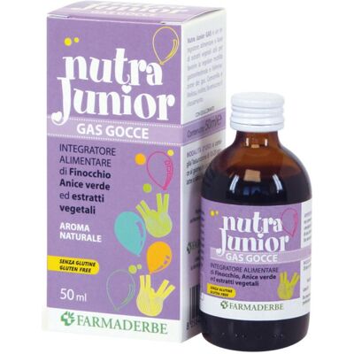 FARMADERBE Srl NUTRA JUNIOR GAS GTT 50ML FARMADERBE Srl NUTRA JUNIOR GAS GTT 50ML