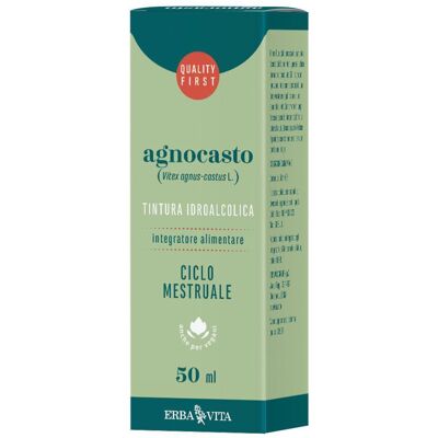 Erba Vita Agnocasto Soluzione Idroalcolica, 50 ml Erba Vita Agnocasto Soluzione Idroalcolica, 50 ml