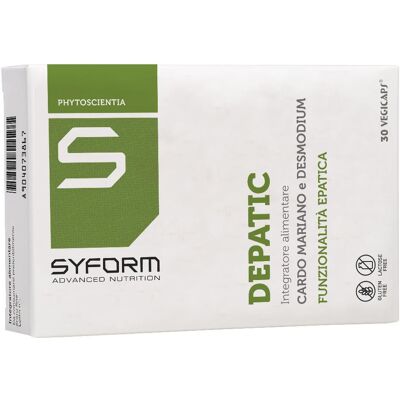 Syform Srl Depatic 30 Vegicaps - Integratore per il Fegato Syform Srl Depatic 30 Vegicaps - Integratore per il Fegato