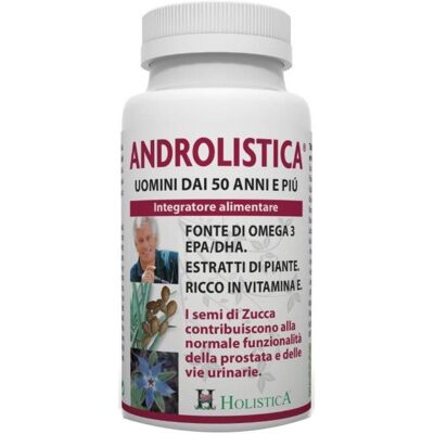 Holistica Androlistics 90 capsule - Supporto alla vitalità maschile Holistica Androlistics 90 capsule - Supporto alla vitalità maschile
