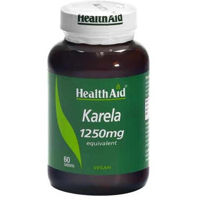 HealthAid Estratto di Karela 1250mg - 60 Compresse - Integratore alimentare HealthAid Estratto di Karela 1250mg - 60 Compresse - Integratore alimentare