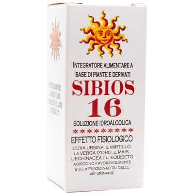 Bio-Logica Sibios 16 Gocce Integratore per il Benessere delle Vie Urinarie - Integratore alimentare Bio-Logica Sibios 16 Gocce Integratore per il Benessere delle Vie Urinarie - Integratore alimentare