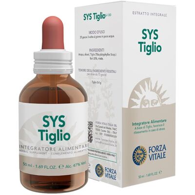 Forza Vitale Sys Tiglio - Rilassamento e Sollievo dal Raffreddore Forza Vitale Sys Tiglio - Rilassamento e Sollievo dal Raffreddore