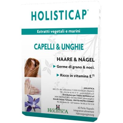 Holistica Holisticap Integratore Omega-3 per Capelli e Unghie Holistica Holisticap Integratore Omega-3 per Capelli e Unghie