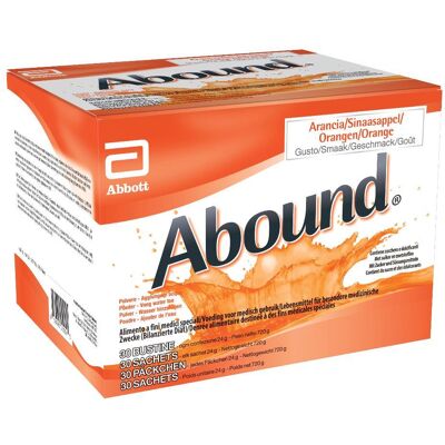 Abound Arancia 30 Bustine - Supporto alla cicatrizzazione Abound Arancia 30 Bustine - Supporto alla cicatrizzazione