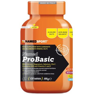 NAMEDSPORT Srl Named Sport - Probasic 120 Compresse - Integratore Multivitaminico per il Benessere Generale NAMEDSPORT Srl Named Sport - Probasic 120 Compresse - Integratore Multivitaminico per il Benessere Generale