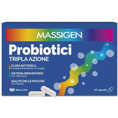 Marco Viti Massigen Probiotici - Favorisce l'equilibrio intestinale Marco Viti Massigen Probiotici - Favorisce l'equilibrio intestinale