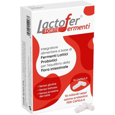 PALADIN PHARMA SpA Lactofer Forte Fermenti, 14 Capsule PALADIN PHARMA SpA Lactofer Forte Fermenti, 14 Capsule