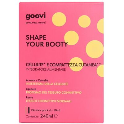 THE GOOD VIBES COMPANY Srl Goovi Cellulite e Compattezza Cutanea, 24 Stick THE GOOD VIBES COMPANY Srl Goovi Cellulite e Compattezza Cutanea, 24 Stick