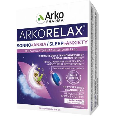 ARKOFARM Srl Arkorelax, 15 Compresse ARKOFARM Srl Arkorelax, 15 Compresse