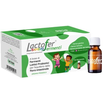 PALADIN PHARMA SpA Lactofer Fermenti Bambini, 10 Flaconcini PALADIN PHARMA SpA Lactofer Fermenti Bambini, 10 Flaconcini