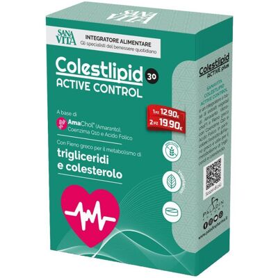 PALADIN PHARMA SpA Sanavita Colestlipid Act 30cpr PALADIN PHARMA SpA Sanavita Colestlipid Act 30cpr