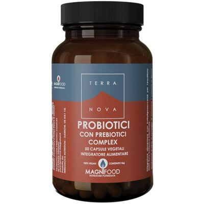 FORLIVE Srl Terranova Probiotici Flora Intestinale, 50 Capsule FORLIVE Srl Terranova Probiotici Flora Intestinale, 50 Capsule