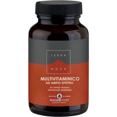 Terra Nova Complesso Multivitaminico a Spettro Completo - Vegicaps Terra Nova Complesso Multivitaminico a Spettro Completo - Vegicaps