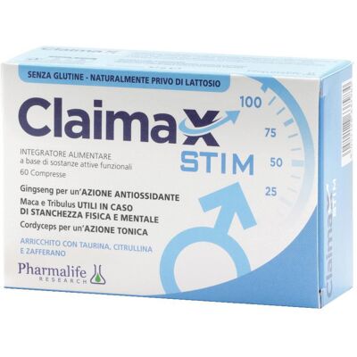 Pharmalife Research Claimax Stim 60 Compresse - Integratore Alimentare Pharmalife Research Claimax Stim 60 Compresse - Integratore Alimentare