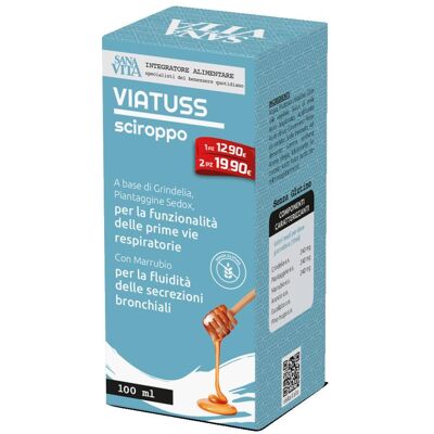 PALADIN PHARMA SpA Sanavita Viatuss sciroppo, 150 ml PALADIN PHARMA SpA Sanavita Viatuss sciroppo, 150 ml