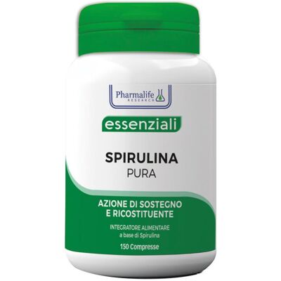 Pharmalife Research Spirulina Pura - 150 Compresse Pharmalife Research Spirulina Pura - 150 Compresse