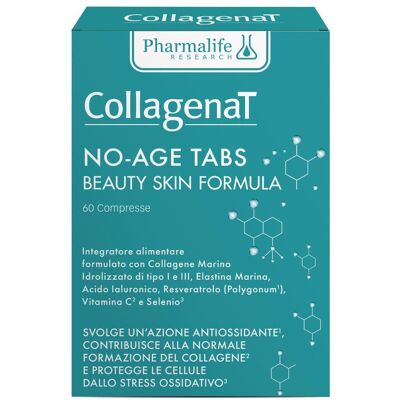 PHARMALIFE RESEARCH Srl Collagenat No-Age Tabs, 60 Compresse PHARMALIFE RESEARCH Srl Collagenat No-Age Tabs, 60 Compresse