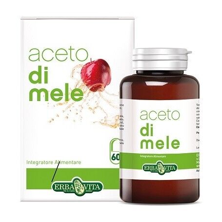 Erba Vita - Aceto Mele 60 Capsule 550mg