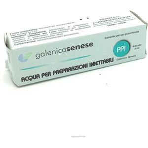 Galenica Senese Srl Acqua Preparazioni Iniettabili 5ml