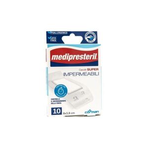 Corman Medipresteril Cerotti Delicati Super 8x3,8cm, 10 Pezzi - Protezione Affidabile per Ferite di Piccole Dimensioni