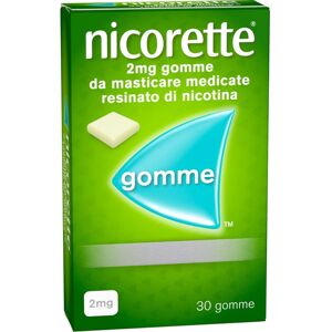 Johnson & Johnson Spa Nicorette 30 Gomme Masticabili 2mg - Aiuto per smettere di fumare