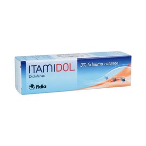 Fidia Itamidol 3% Schiuma Cutanea 50g - Trattamento Locale per Stati Dolorosi e Flogistici