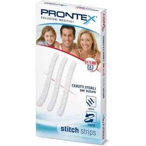 Safety Spa Prontex Stitch Strips 6x75mm 10 Pezzi