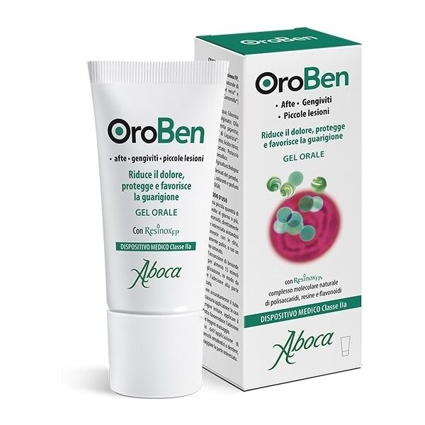 aboca spa societa' agricola aboca oroben gel orale 15 ml - integratore per il benessere delle vie aeree