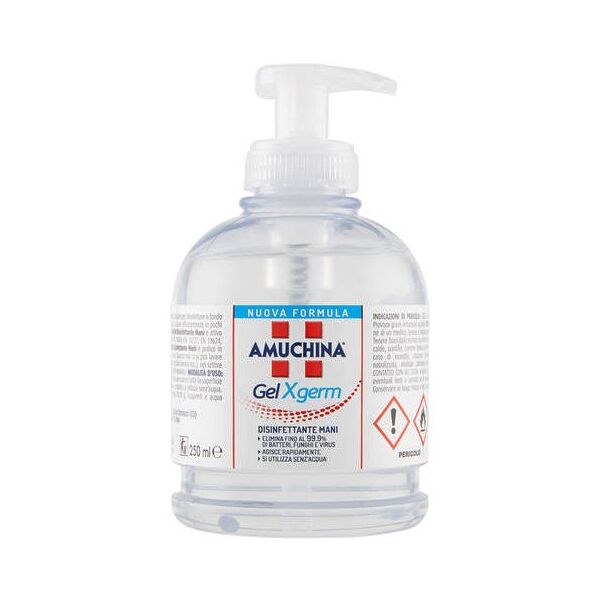 angelini ch amuchina gel xgerm disinfettante mani 250ml - igiene e protezione a portata di mano