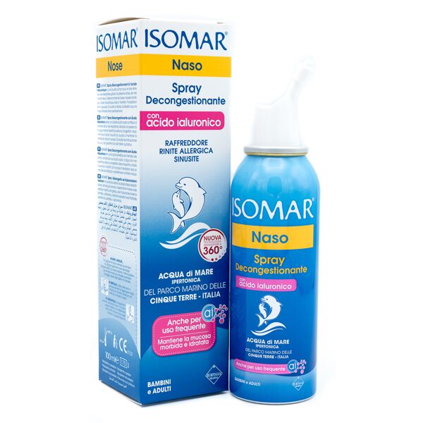 euritalia pharma (div.coswell) isomar - spray decongestionante acido ialuronico 100 ml