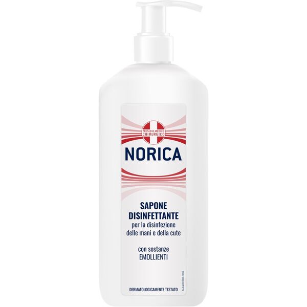 polifarma benessere srl norica - sapone disinfettante per le mani e la cute 500 ml