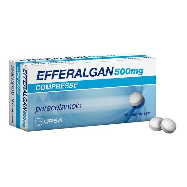 upsa italy srl efferalgan 16 compresse 500mg - paracetamolo per il rapido sollievo dai dolori