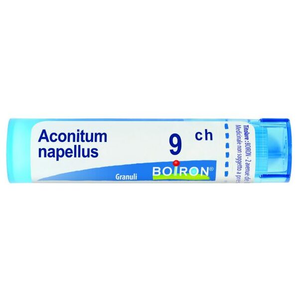 boiron srl aconitum napellus 9ch granuli - rimedio omeopatico per il benessere naturale, confezione da 4g