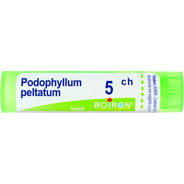 boiron srl boiron podophyllum peltatum granuli 05ch tubo 4g