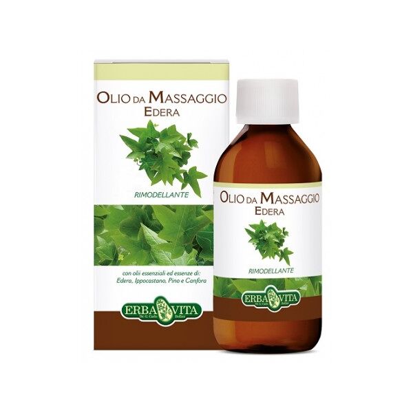 erba vita - olio da massaggio edera 250 ml