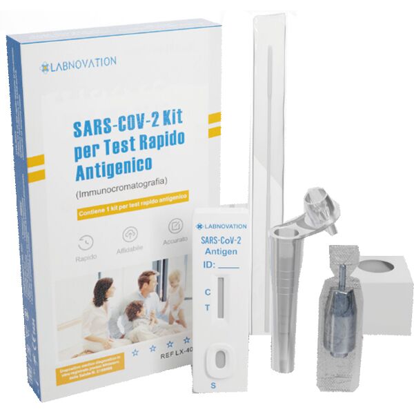 munus international srl labnovation sars-cov-2 test rapido antigenico - kit di tampone nasale fai da te