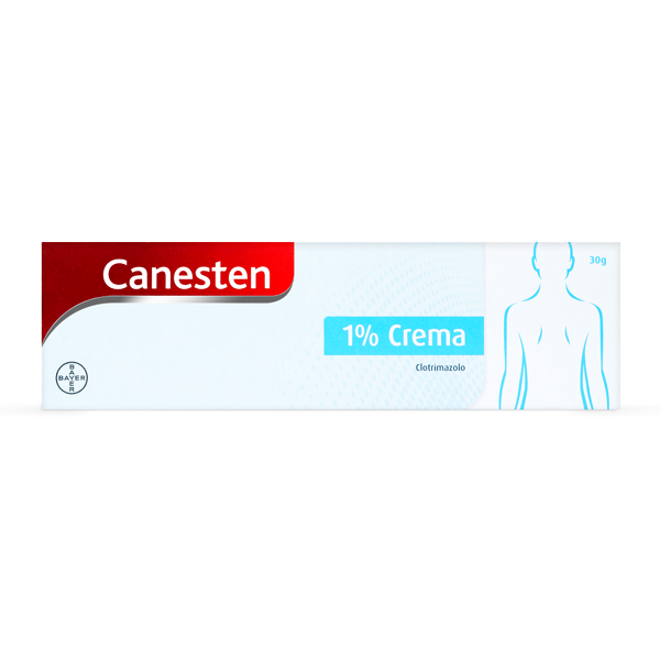 bayer ch canesten crema dermatologica antifungina - trattamento micosi e funghi della pelle - 30g