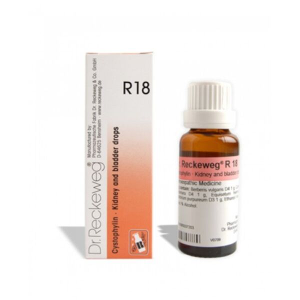 dr.reckeweg & co. gmbh reckeweg - r18 gocce 22 ml