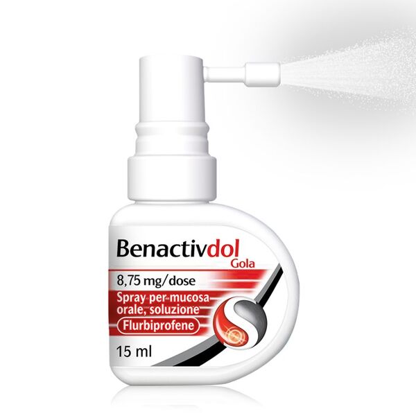 reckitt benckiser h.(it.) spa benactivdol - spray per mucosa orale 15ml