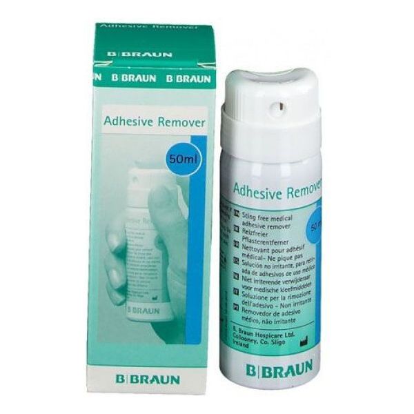 b.braun milano spa braun adhesive remover spray 50 ml - rimuovi colla e residui in modo efficace