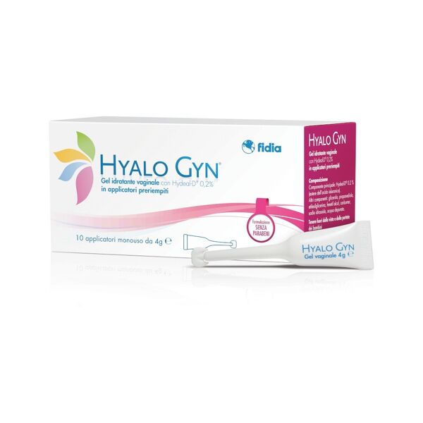 fidia farmaceutici spa hyalo gyn - gel idratante vaginale, 10 applicatori monodose
